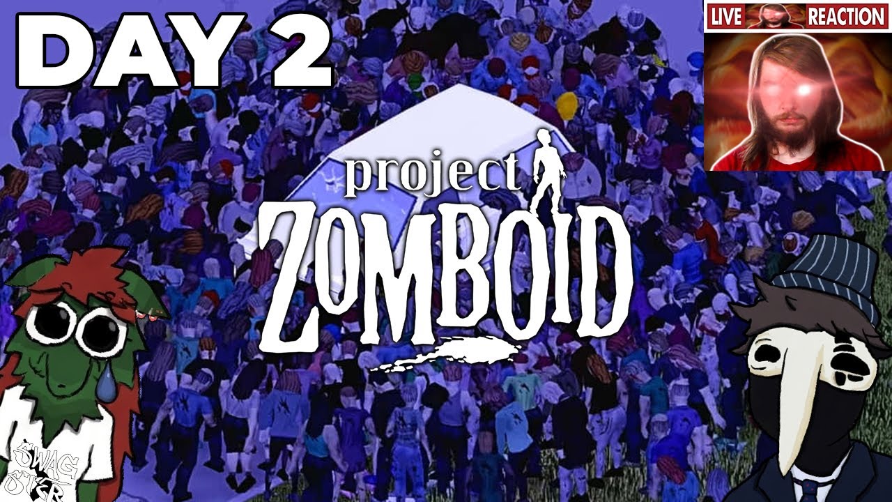 28 Days Later Challenge? - Day 2 | Project Zomboid B42 Multiplayer | Happy Wheels ACT 2