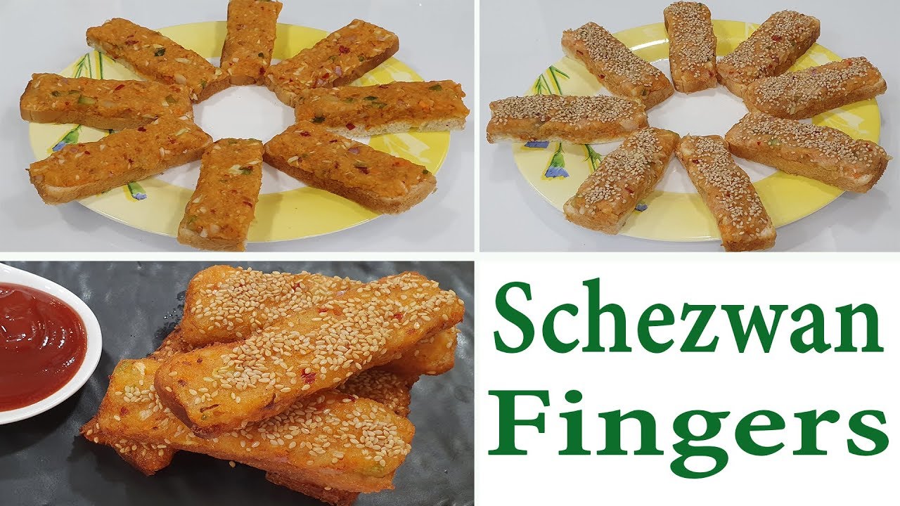 tasty सेज़वान फिंगर्स नाश्ता schezwan fingers easy Chinese nashta easy snacks recipes