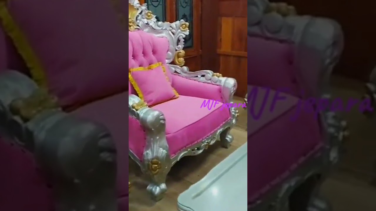 Kursi tamu barcelona #duco #gold #melamine #interior #dekorasi #desain #mebel #jepara #furniture