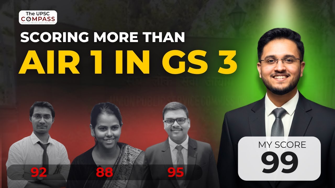 How I Consistently Scored Higher Than AIR 1 in GS 3  |  Complete GS 3 Strategy