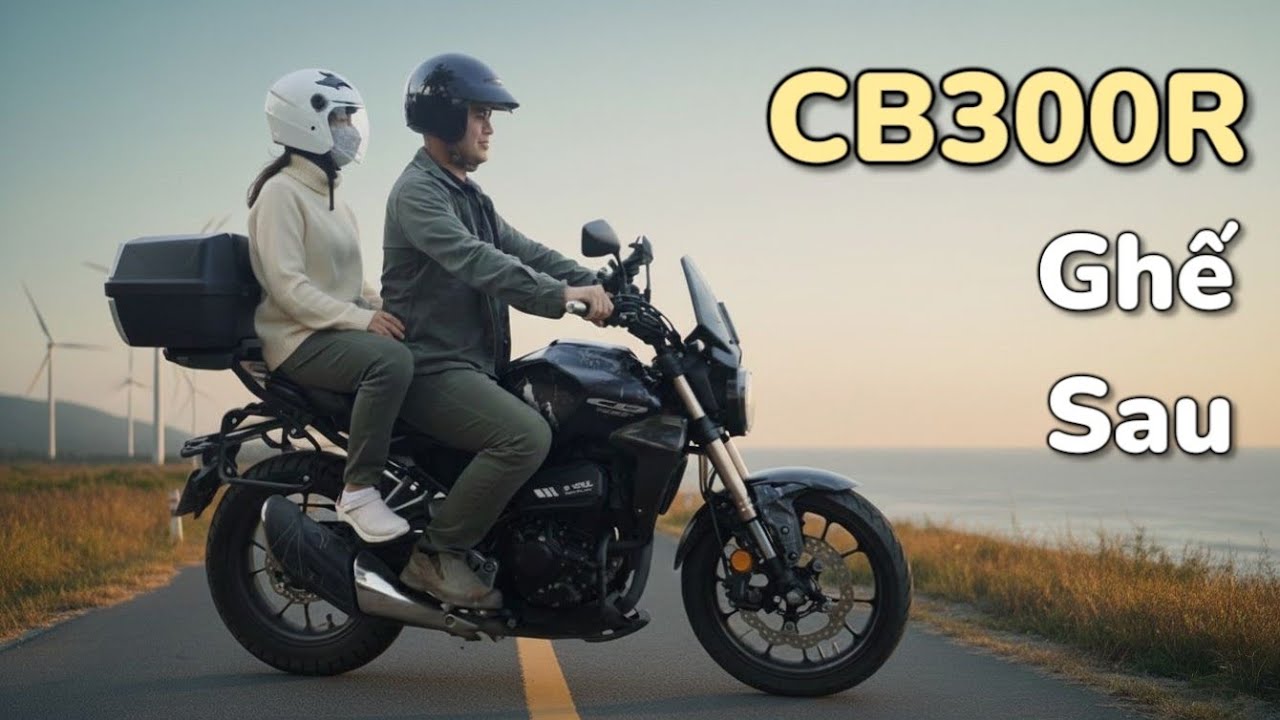 Мои впечатления от заднего сиденья CB300R — слова не высказаны.