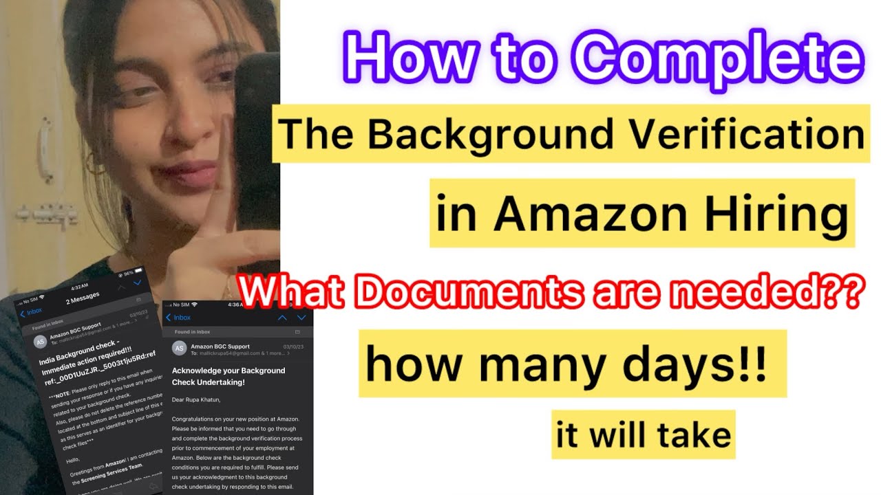 How To Complete Background Verification Process in Amazon Hiring💫??What Documents are needed??⭐️