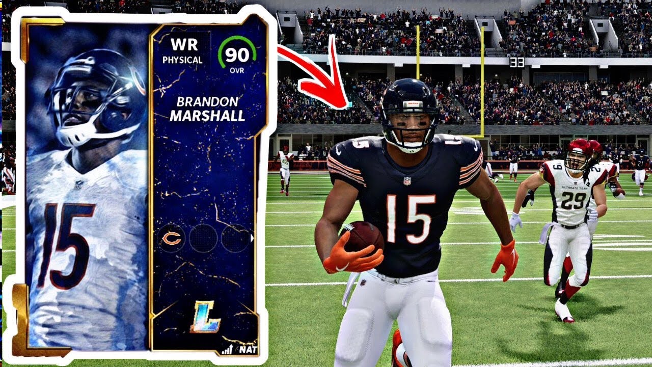 90 OVR BRANDON MARSHALL GAMEPLAY! MADDEN 22 ULTIMATE TEAM