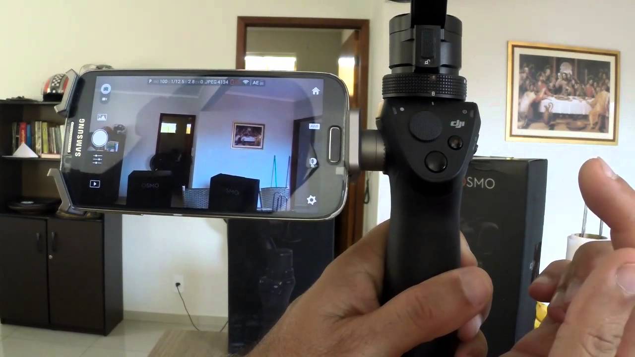 DJI OSMO - introdução, atualização, ativação