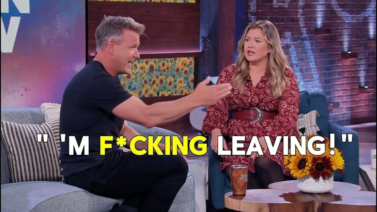 Gordon Ramsay ERUPTS On Kelly Clarkson's Show After Explosive Confrontation