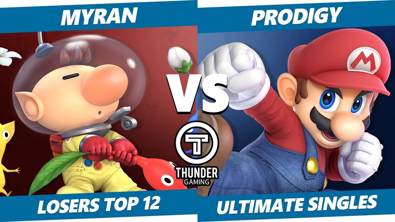 Thunder Smash SSBU - A | Myran (Olimar) Vs. A | Prodigy (Mario) Smash Ultimate Tournament Losers T12
