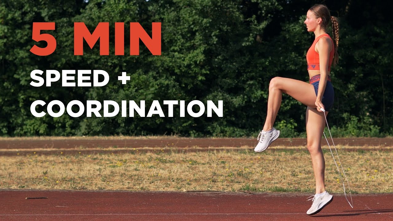 5 MIN JUMP ROPE WORKOUT / SPEED + COORDINATION