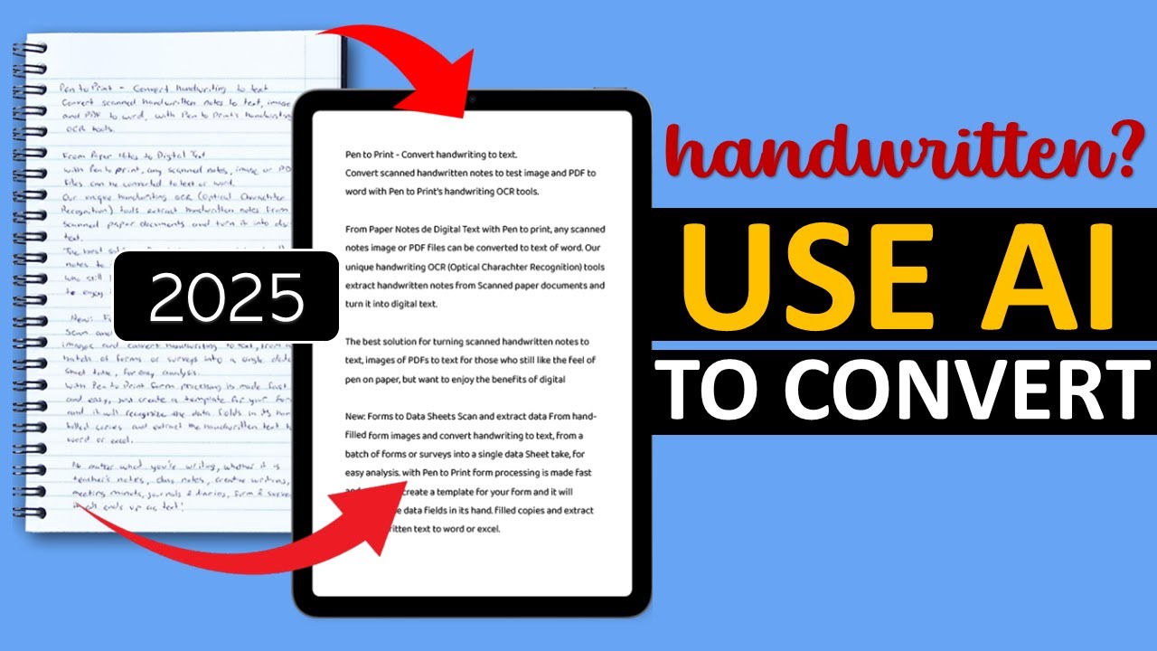 How to Convert Handwriting to Word Document in Minutes?