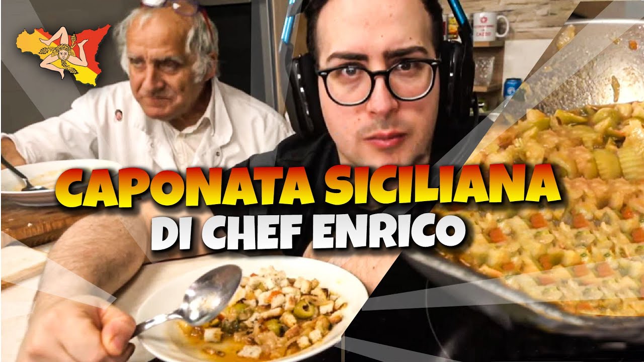 LA CAPONATA SICILIANA DI CHEF ENRICO - IN CUCINA CON MATTEOHS