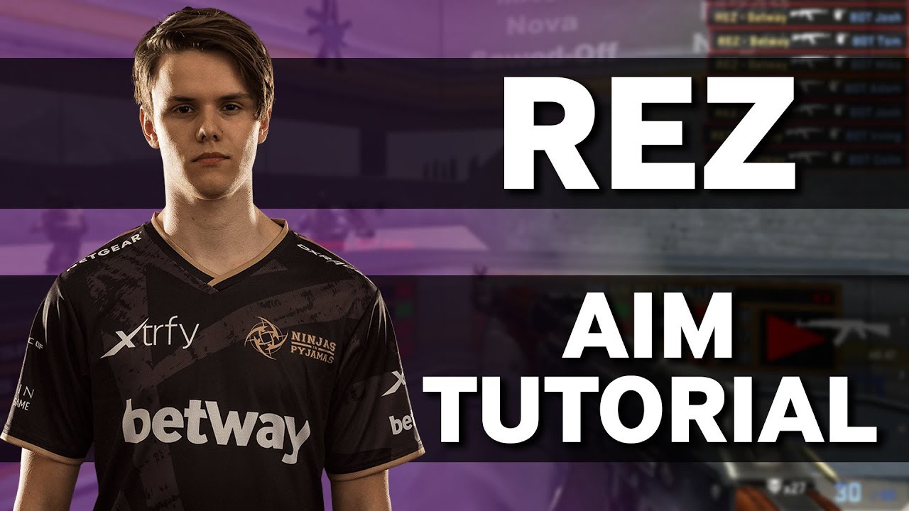 NiP REZ | How To Improve Your Aim In CSGO