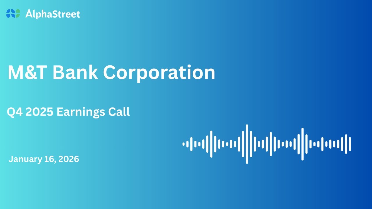 MTB Stock | M&T Bank Corporation Q4 2025 Earnings Call