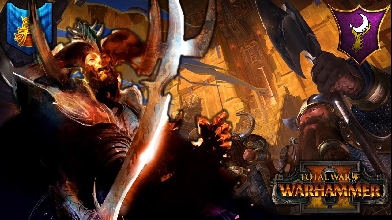 THERE ONCE WAS A GRUDGE... Dwarfs vs. Dark Elves - Total War Warhammer 2
