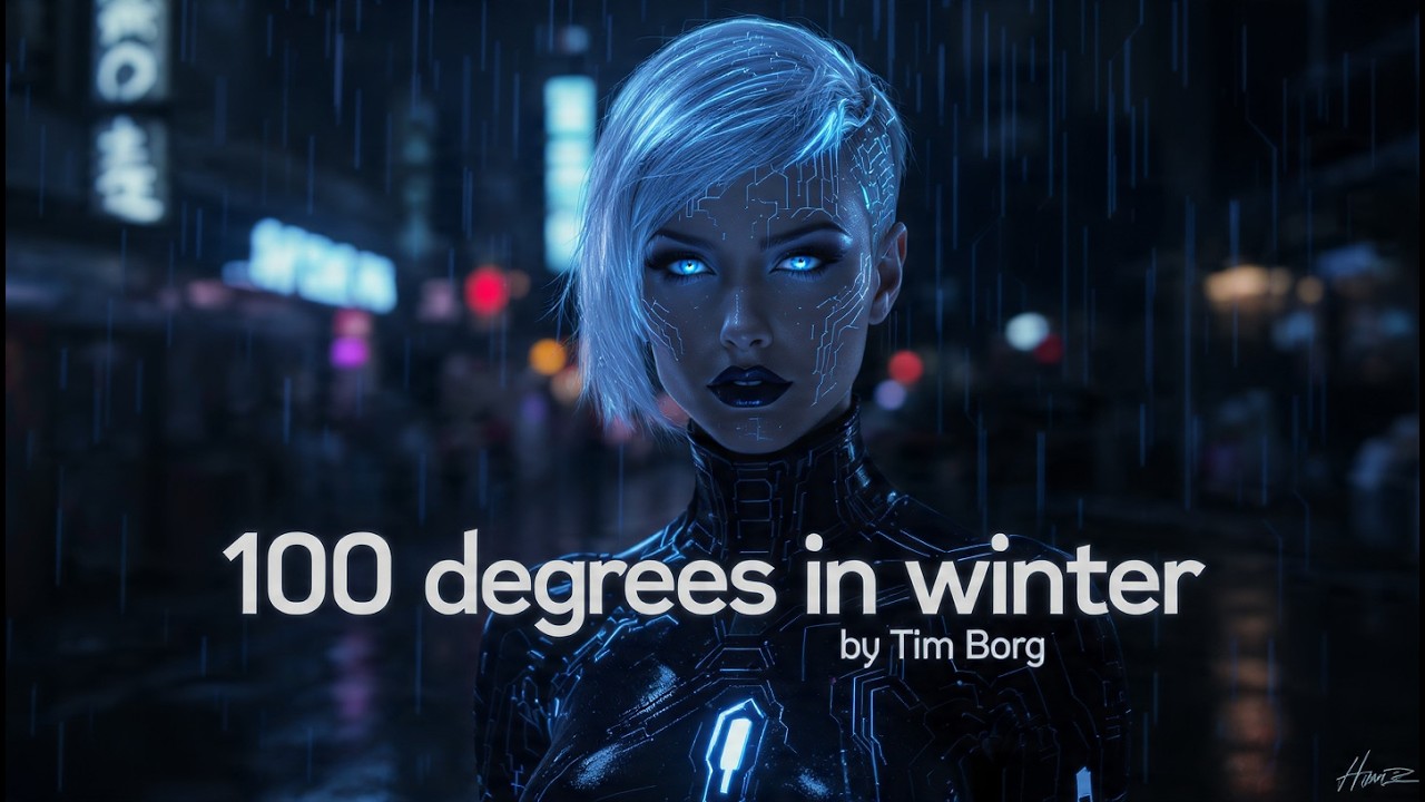 100 Degrees In The Winter - Synthwave - Full Original Music Video - Tim Borg