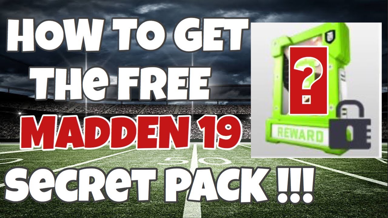 SECRET FREE ULTIMATE TEAM PACK I MADDEN 19 ULTIMATE TEAM PACK OPENING