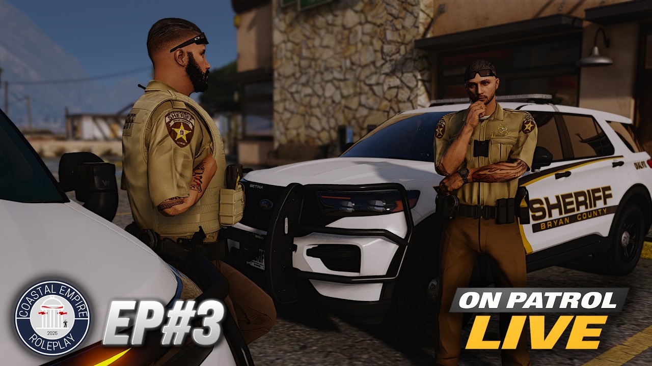 On Patrol with Bryan County Sheriffs Office K9 Unit | Coastal Empire Roleplay Episode # 3