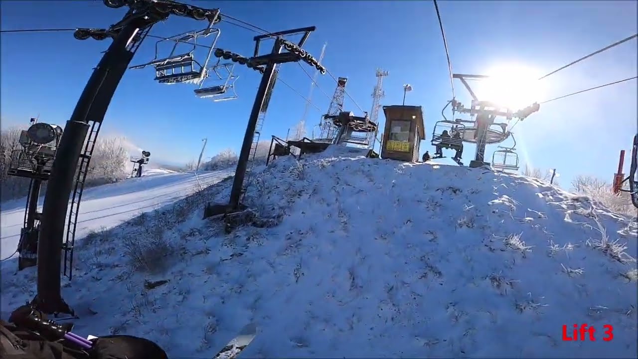 Skiing Winterplace West Virginia December 22, 2024