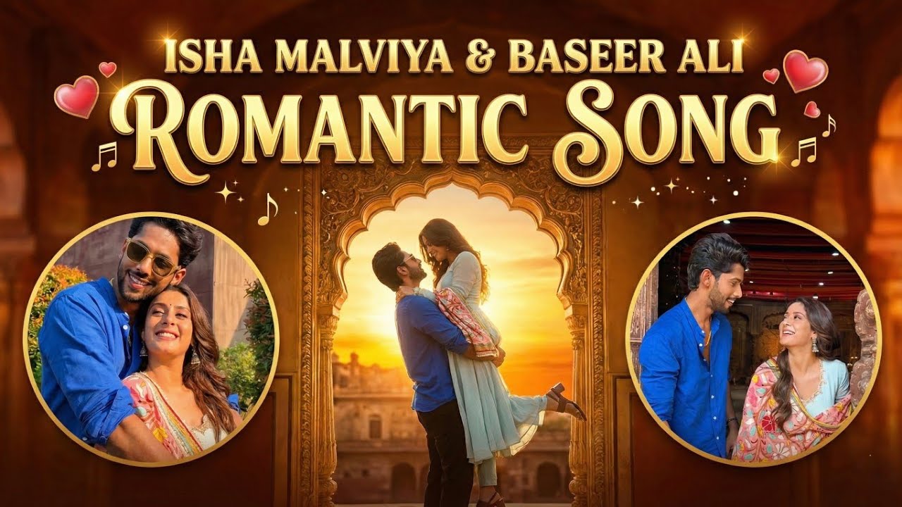 Isha Malviya & Baseer Ali -  Romantic song 