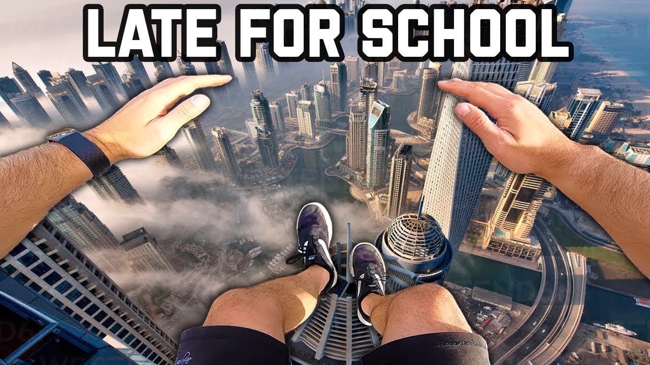 LATE FOR SCHOOL (Extreme Parkour POV)