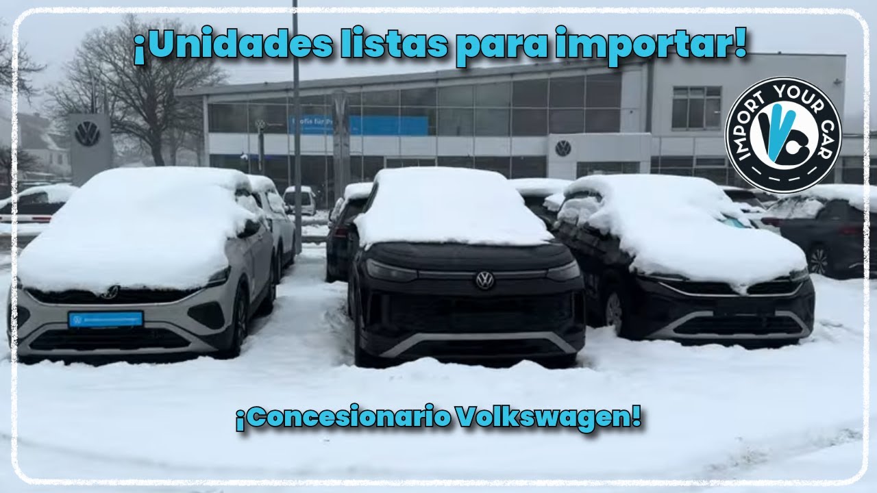¿Quieres importar un Volkswagen de Alemania? Unidades disponibles!