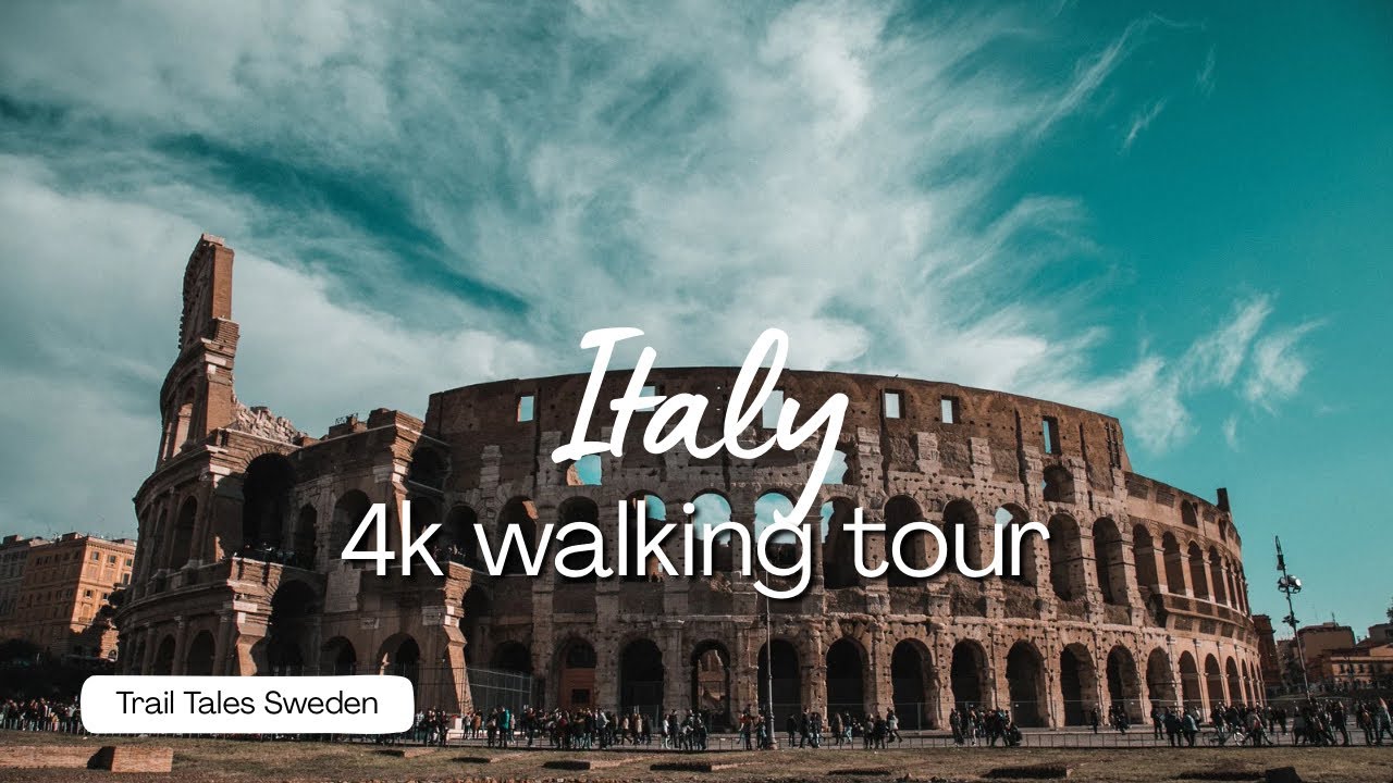 Walking Tour of Italy in 4K | Explore Milan, Venice & Rome