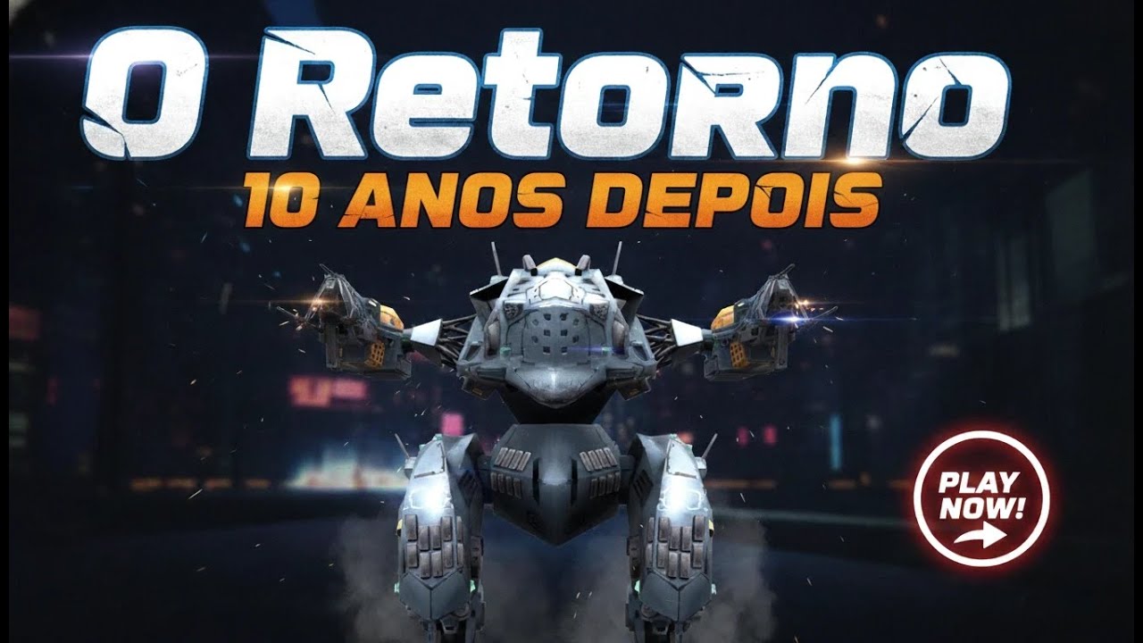 01 - O Retorno ao War Robots depois de 10 anos!