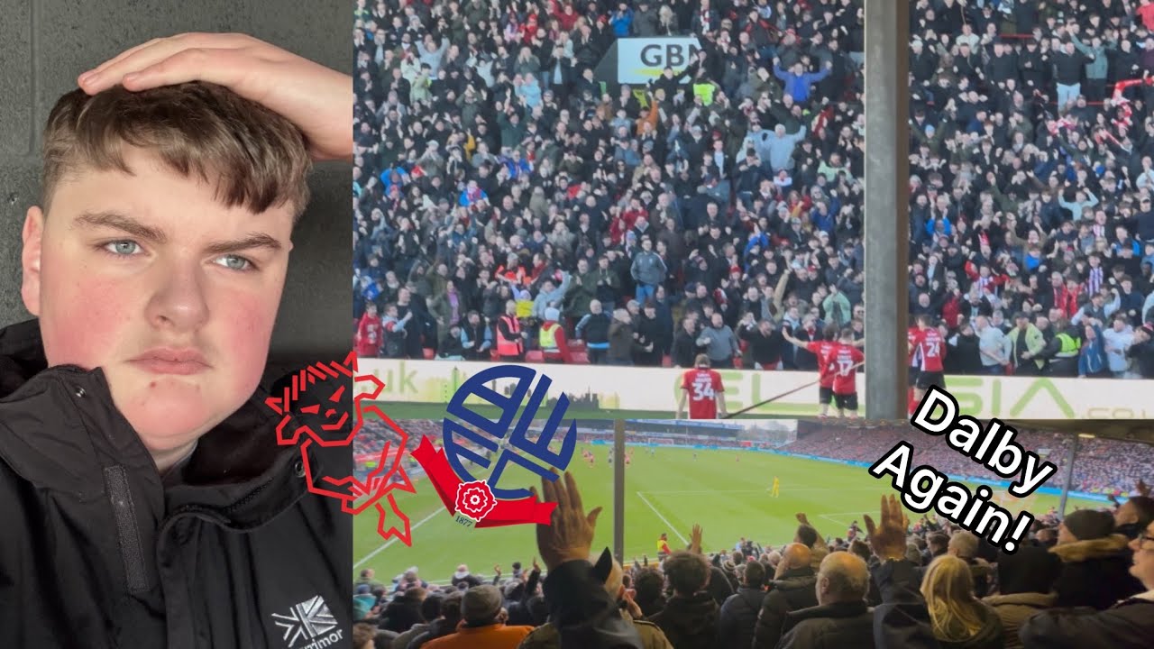 Home And Away End Scenes As Dalby Saves Bolton In A Promotion Six Pointer Bolton Vs Lincoln Vlog