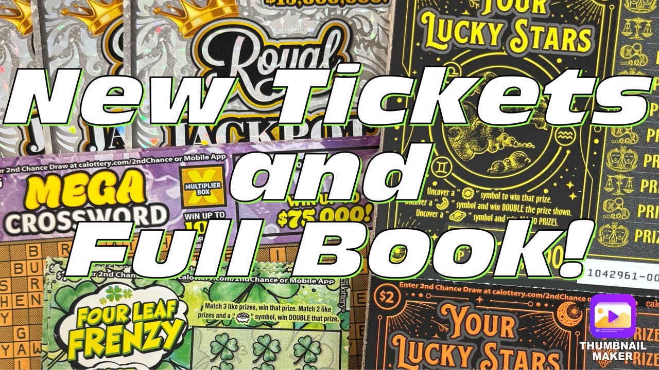 Your Lucky Stars Full Book and New Tickets ‼️ #california #lottery #scratchers #shortsfeed #shorts