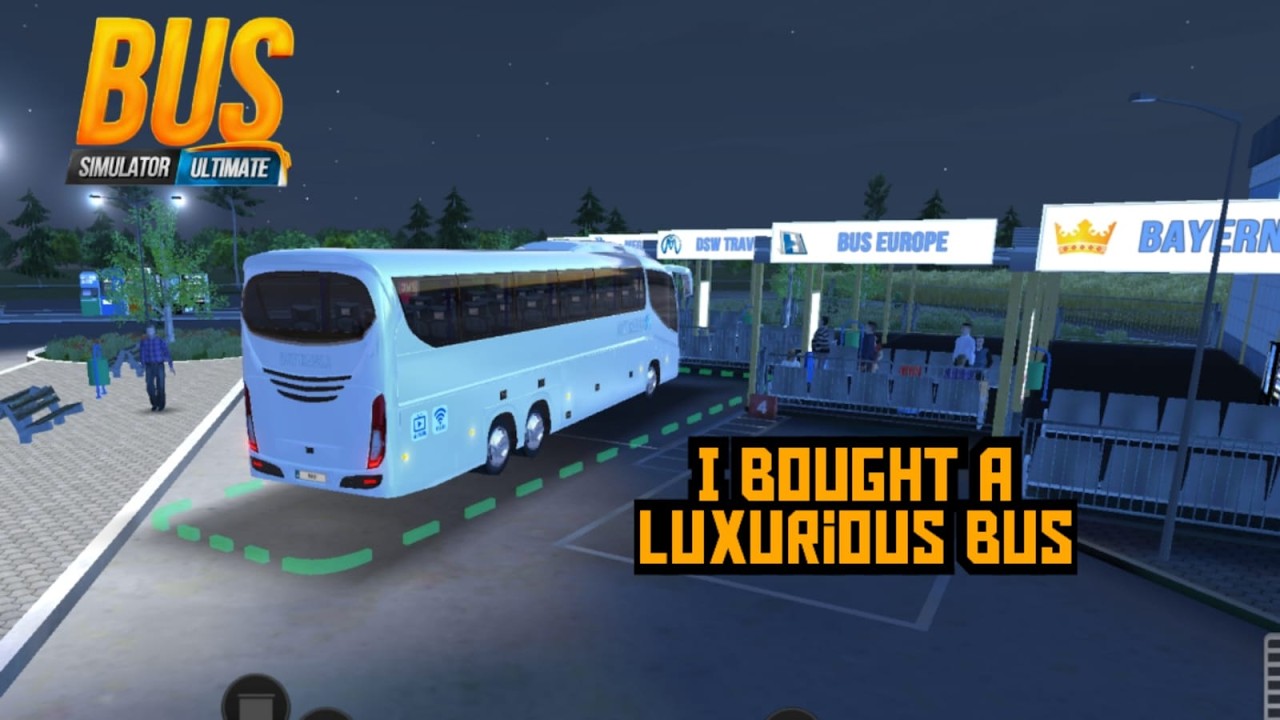 Moscow to saint Petersburg in luxurious bus | Bus simulator ultimate #zuuksbussimulator #zuuks 