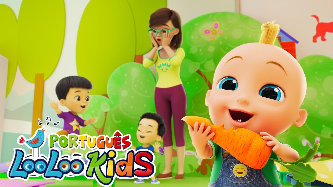 Coelhinhos dormindo - Músicas Infantis Divertidas - LooLoo Kids Português