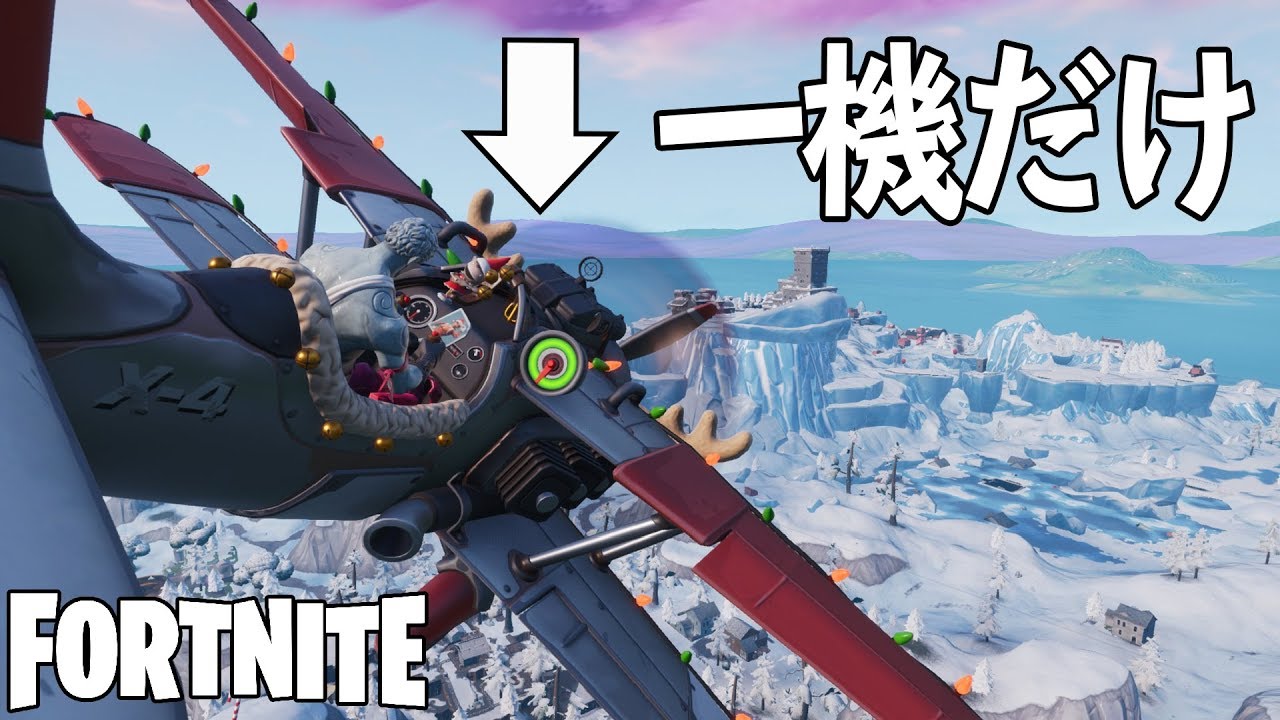 一つしかない飛行機でビクロしたwwwww