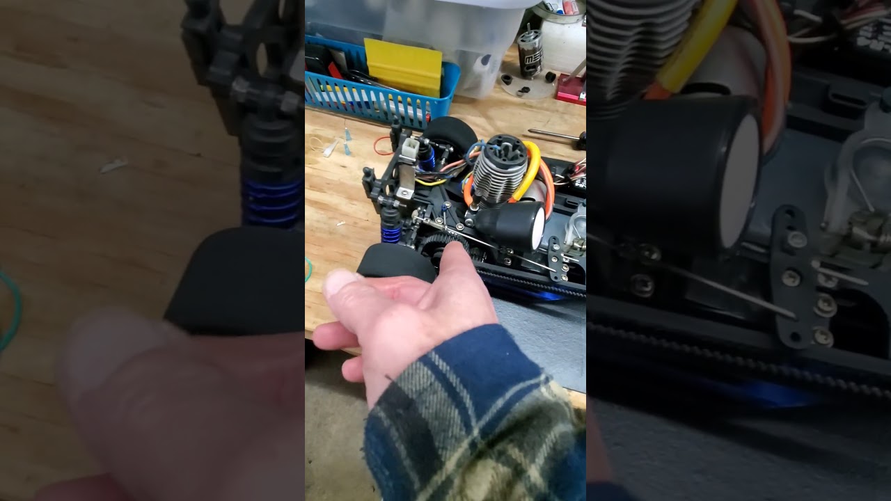 Traxxas Nitro 4-Tec freewheeling advice from comments. 