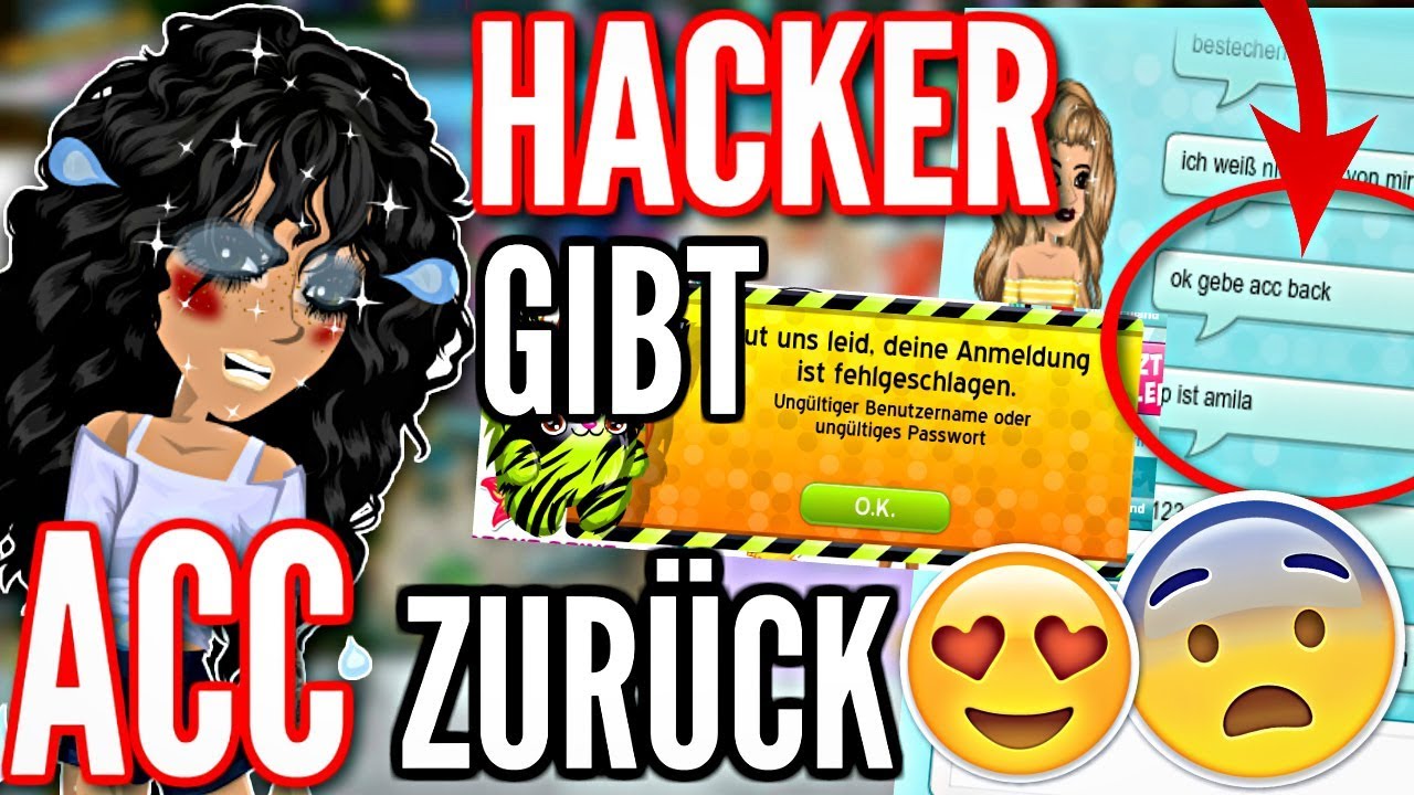 Der HACKER gibt mir meinen ACC ZURÜCK!😨 - Wir loggen uns ein!😭 - Msp Welt