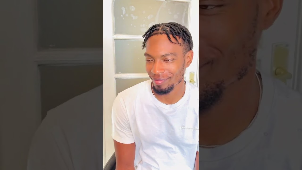 Codite Afro 🔥 Twist Braids on Short Hair for Black Men