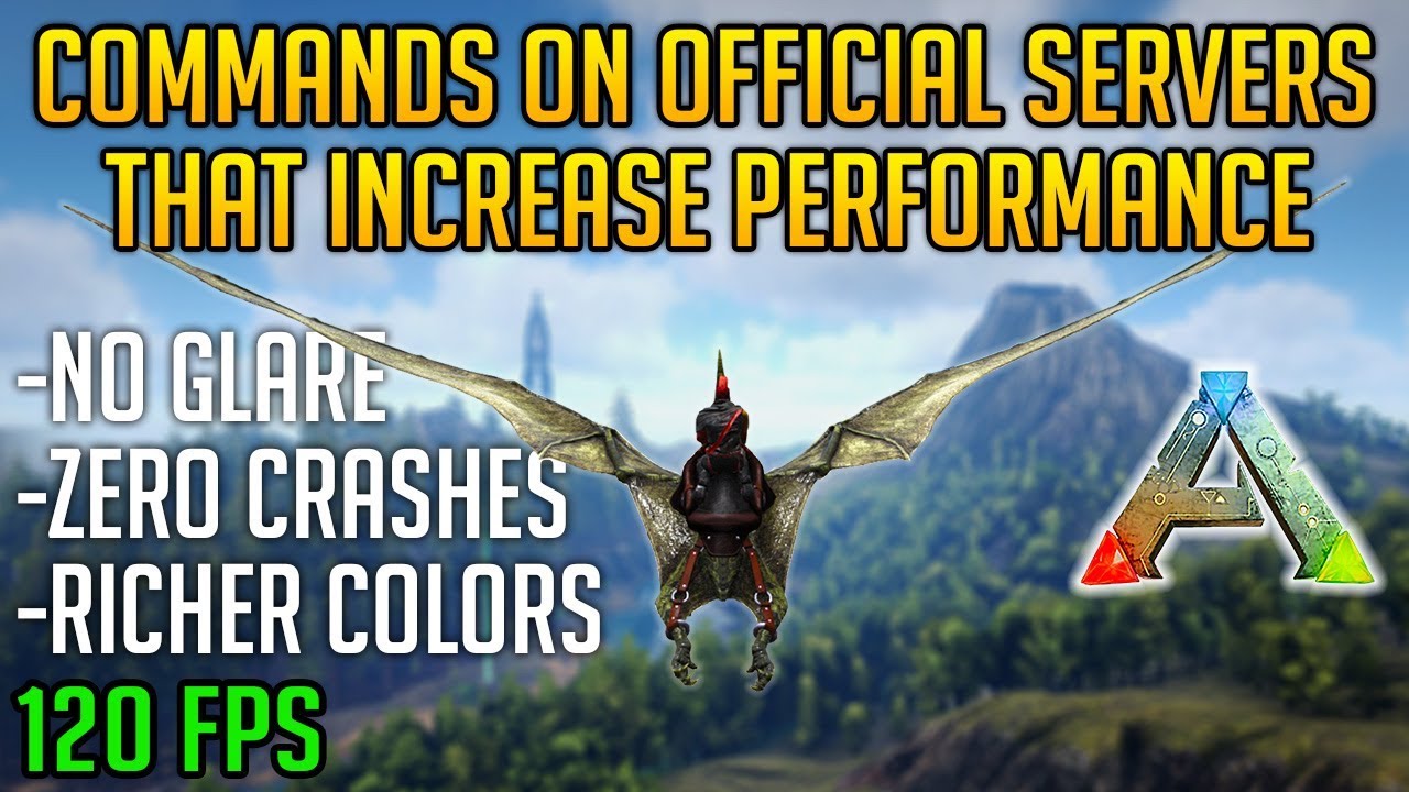 5 BEST SURVIVOR COMMANDS THAT INCREASE ARK PERFORMANCE ON XBOX & PC!