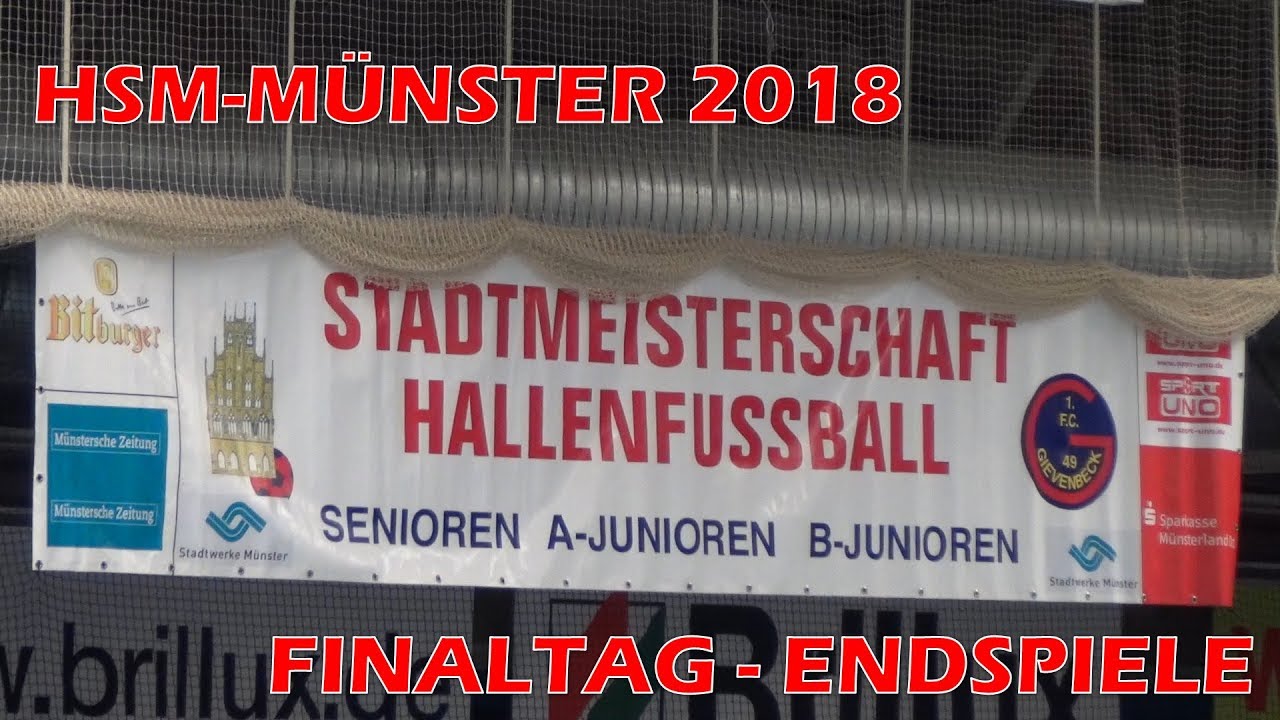 HSM Münster 2018 - Finaltag (Alle Highlights - Endspiele)