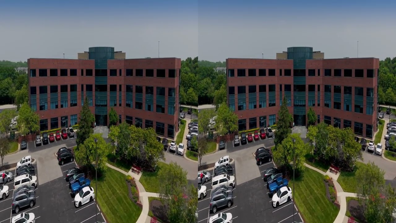 Commercial Real Estate Aerial Spatial Video
