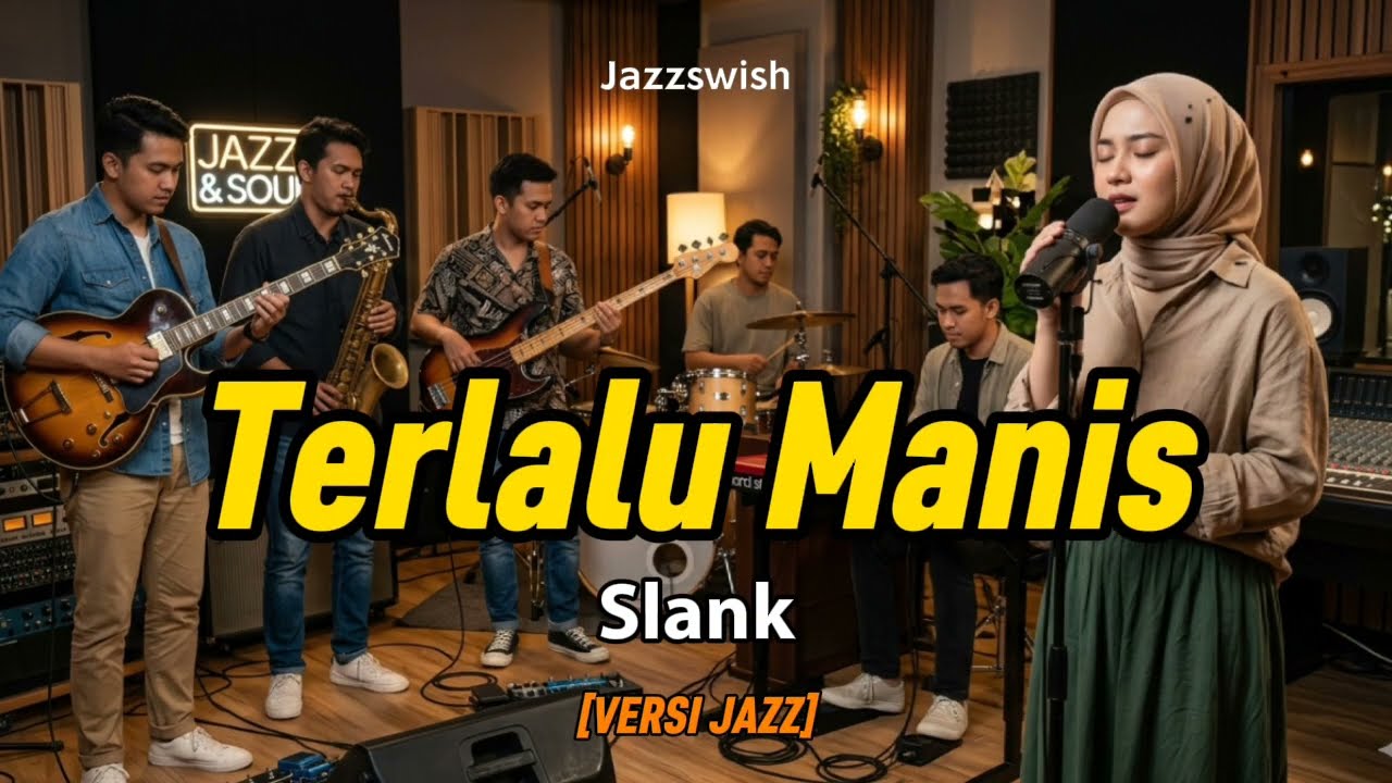 TERLALU MANIS - SLANK (Versi Jazz) | AI Cover by. Jazzswish | Lagu Band Hits 2000an