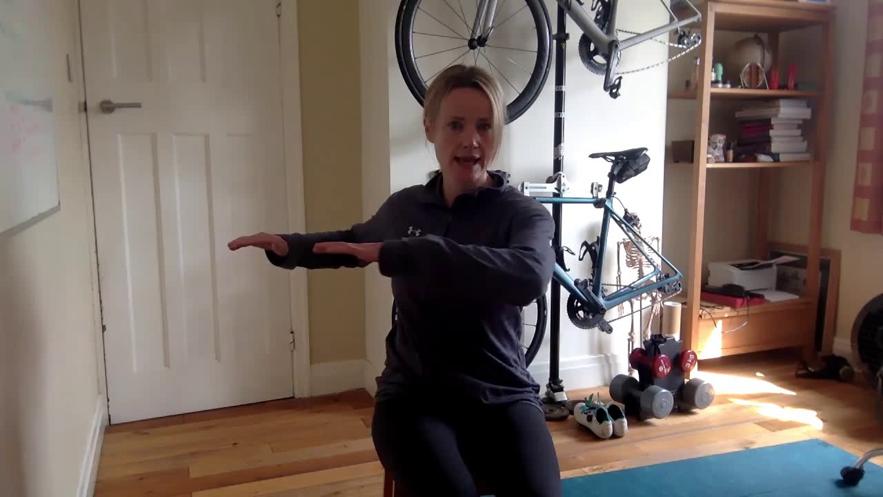 Home Exercise: Torso rotation exercises to help with balance and assist with walking