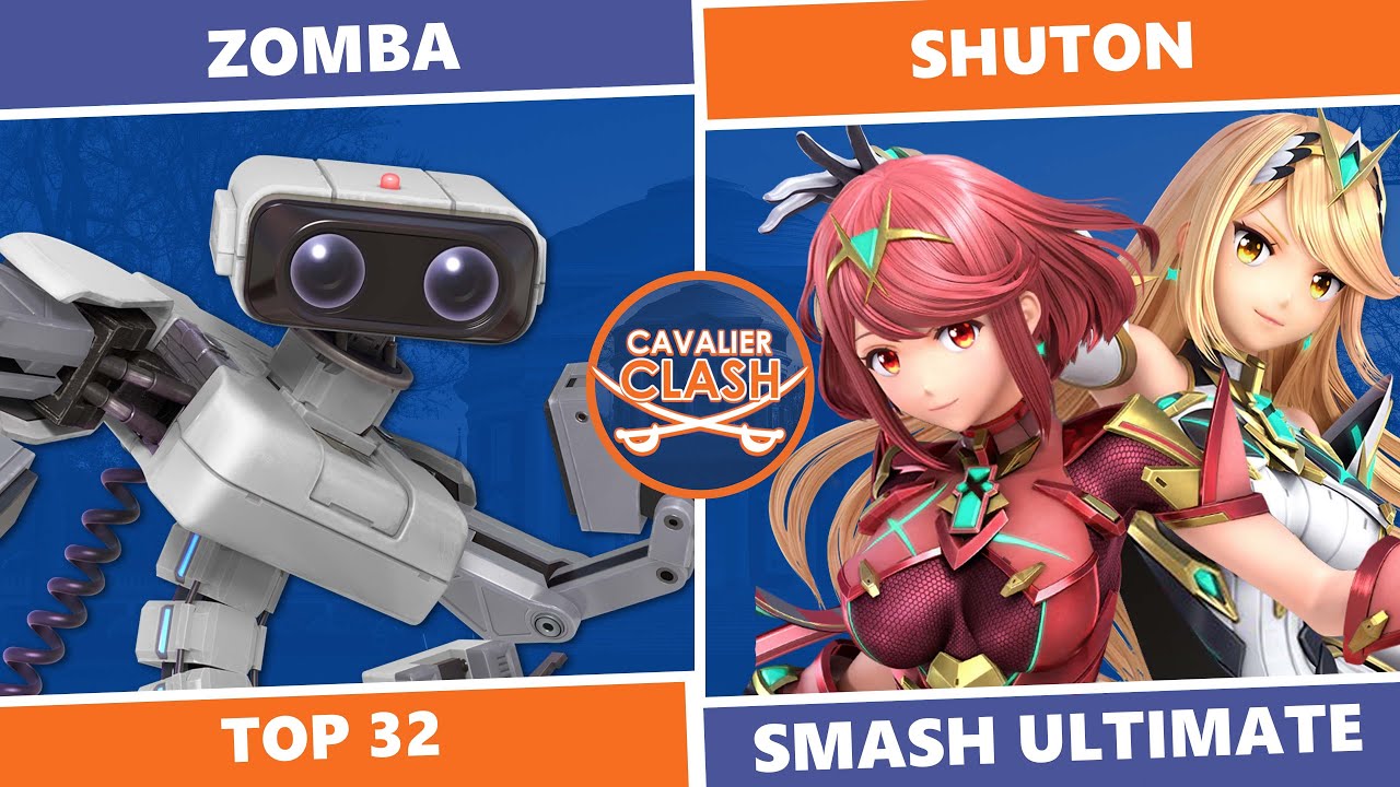 Cavalier Clash 7 - Top 32 - Zomba (R.O.B) Vs. Shuton (Pyra & Mythra) SSBU Top 8