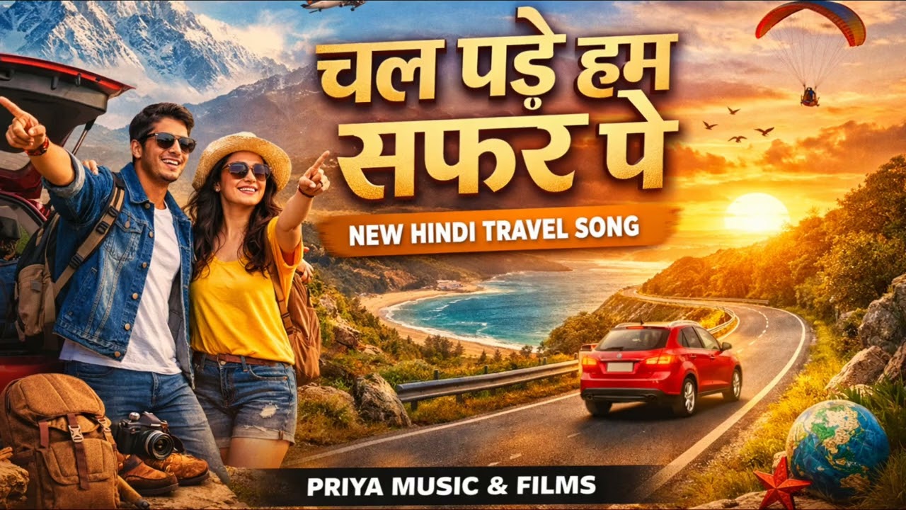 चल पड़े हम सफ़र पे | New Hindi Travel Song 2026 | Road Trip Song | Priya Music & Films
