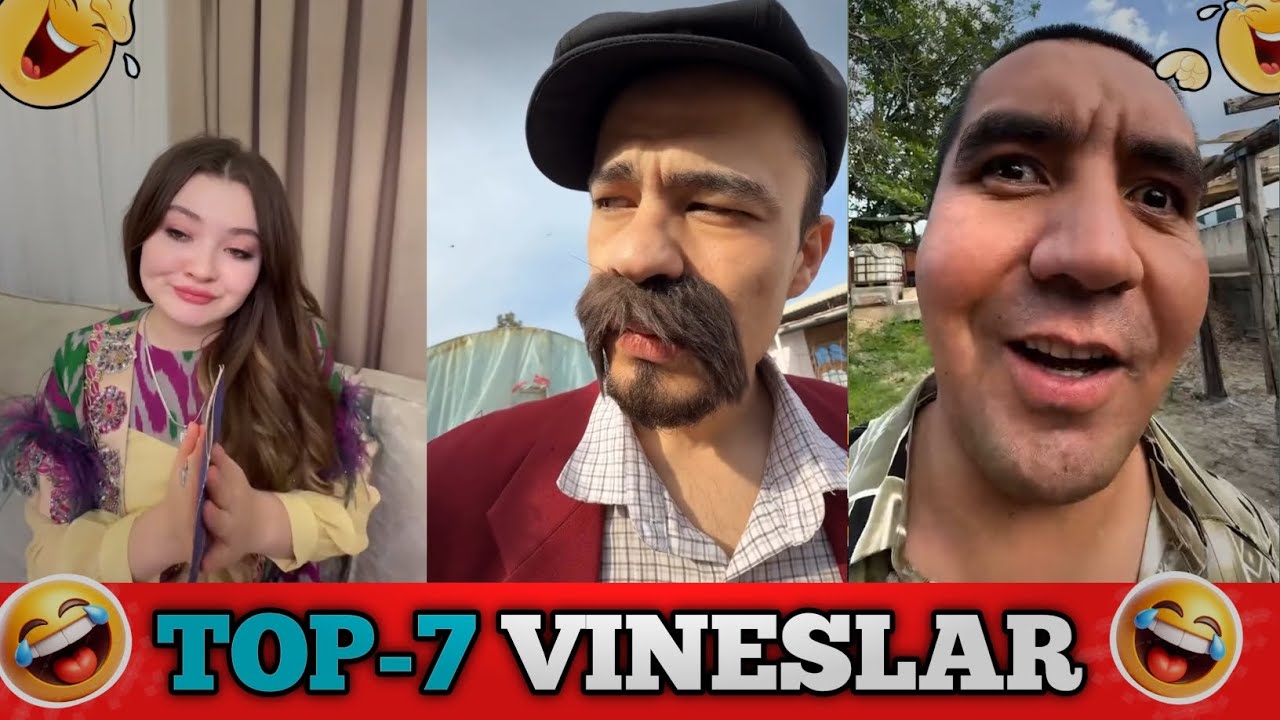 Vineslar! Kulguli Videolar 😂 ( Vaynlar Toʻplami) Kulgu Vaqti Bobur Mansurov, Qodir Tolipov #vines