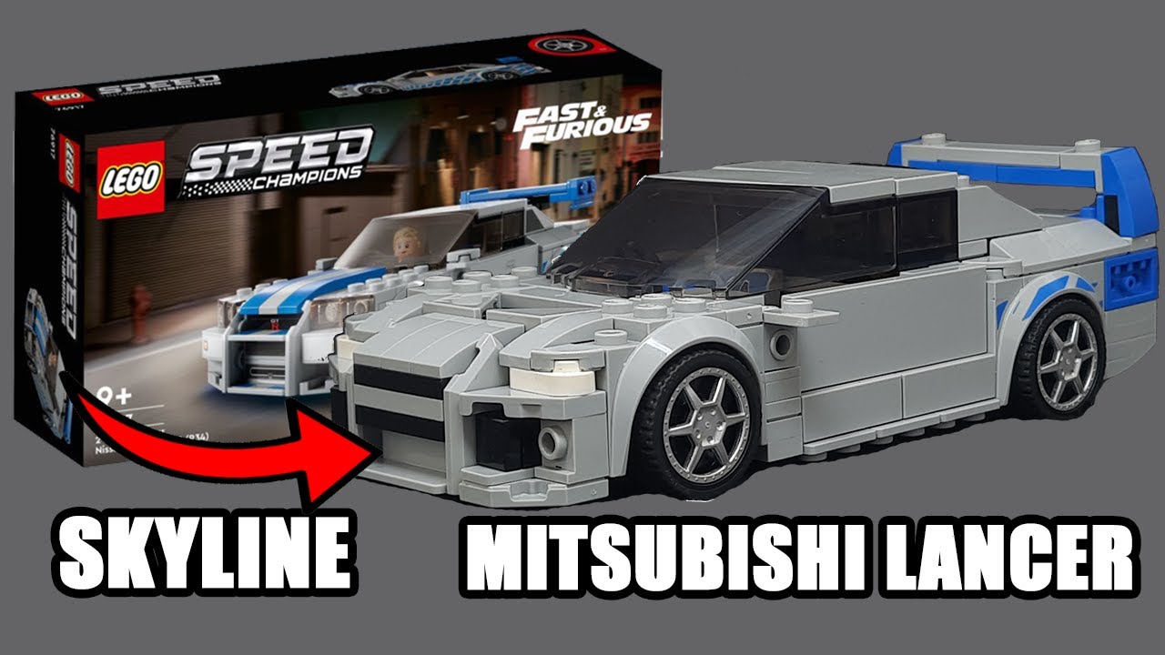 76917 Mitsubishi Lancer VII - Lego Speed Champions Alternative MOC Tutorial