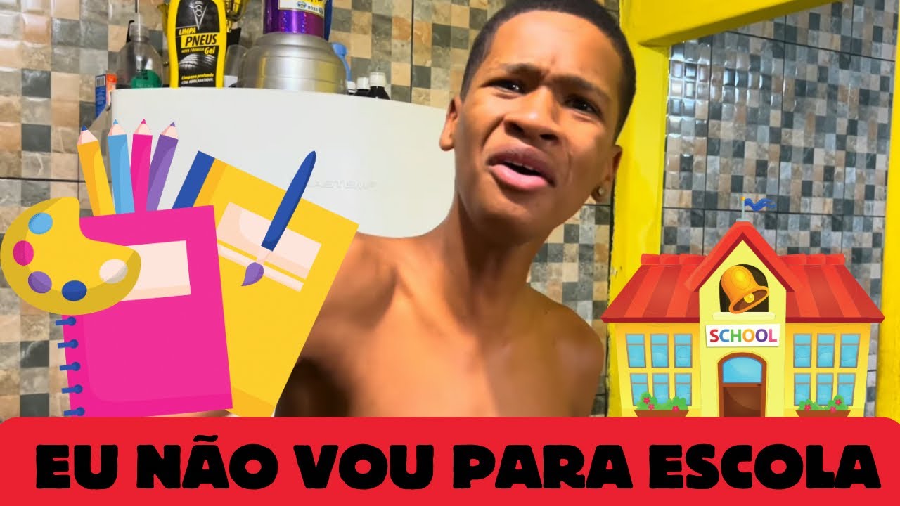 DIOGO NÃO QUER IR PRA ESCOLA 🏫 - E AGORA 🤦🏽‍♂️
