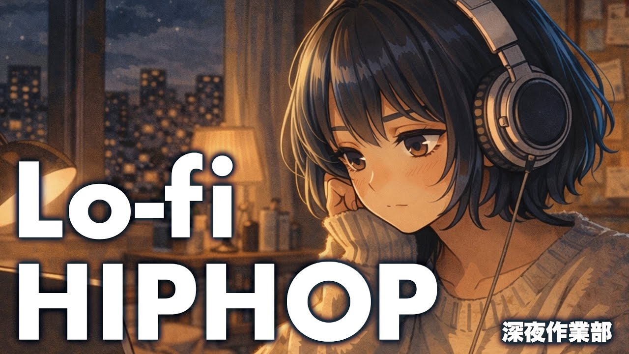 【深夜作業BGM】深夜作業リラックスタイムに最適なLo-fi HIPHOP Beats【Playlist】