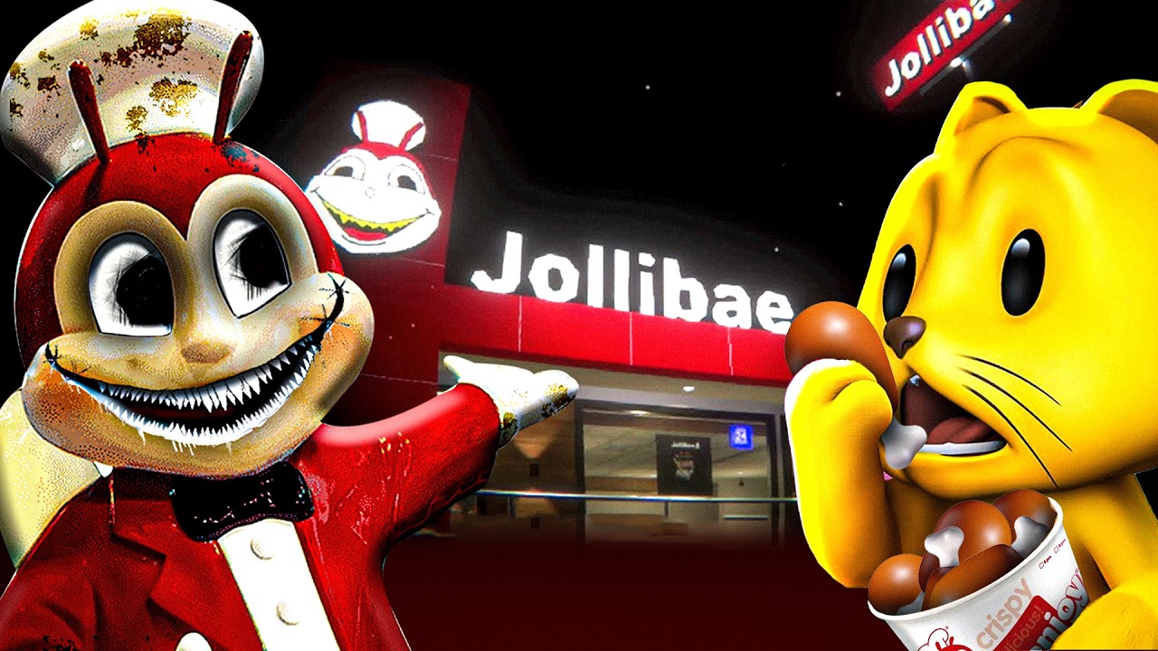 THE JOLLIBEE MASCOT IS ALIVE AND EVIL!? (JOLLIBAE)
