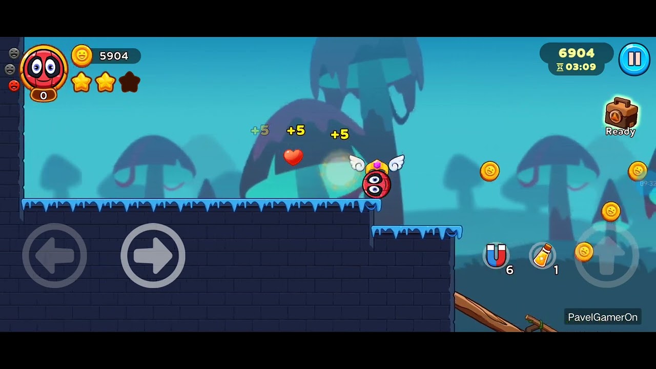Ball V (Android) - 12.Mushroom - level 132-143 - Boss Gameplay Walkthrough [1080p] No Commentary