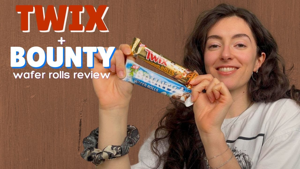 as good as the original? - NEW Twix and Bounty Crispy Wafer Rolls review