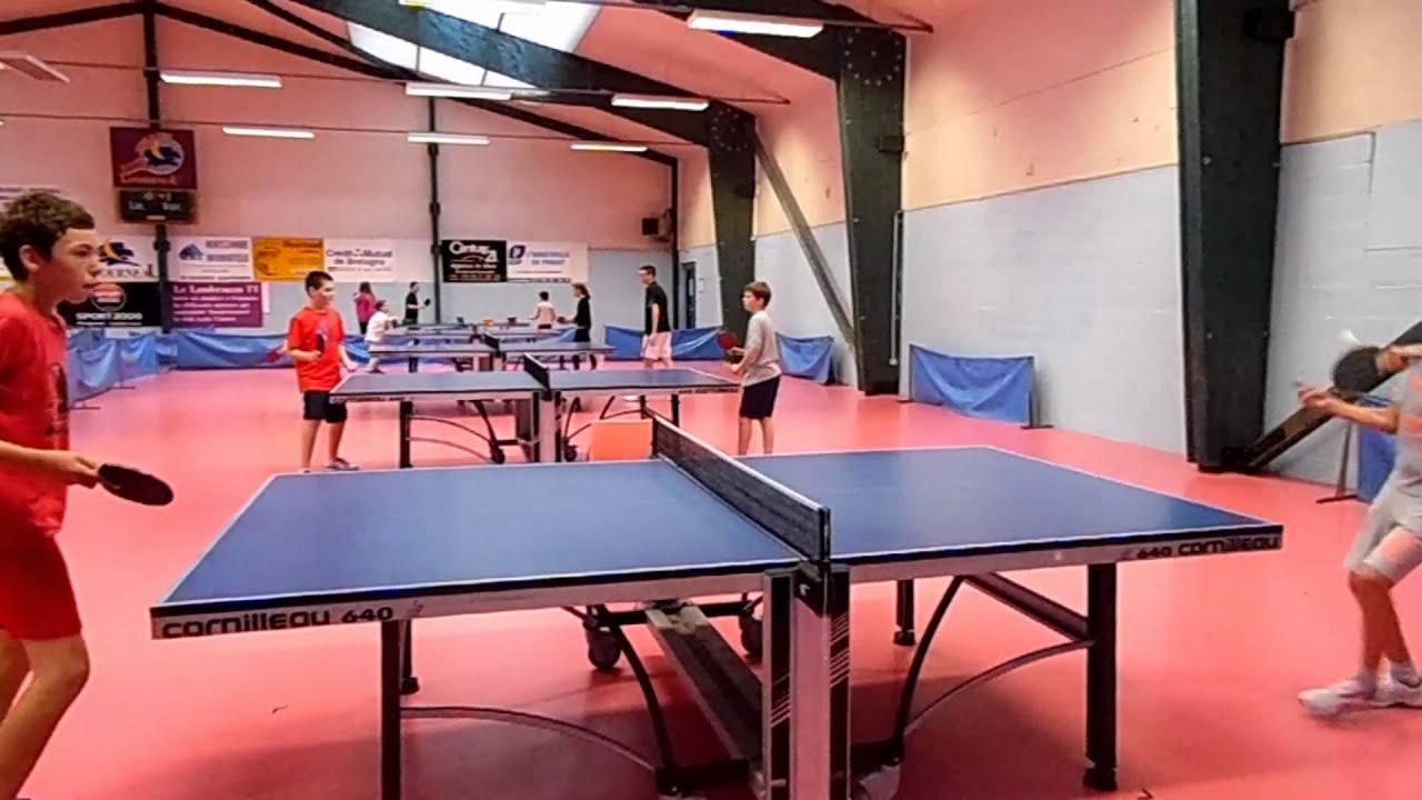 Landerneau. Les jeunes pongiste priorité du club.
