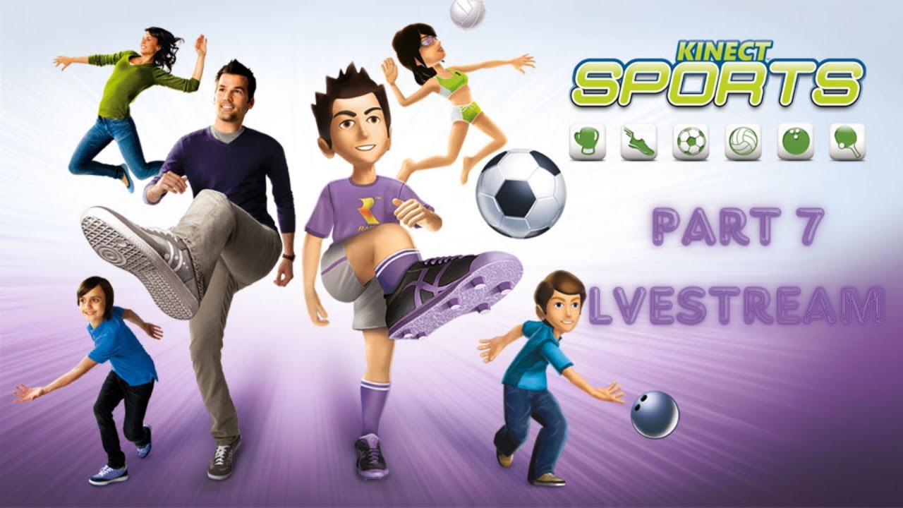 Kinect Sports let's Play Part 7 Livestreaming