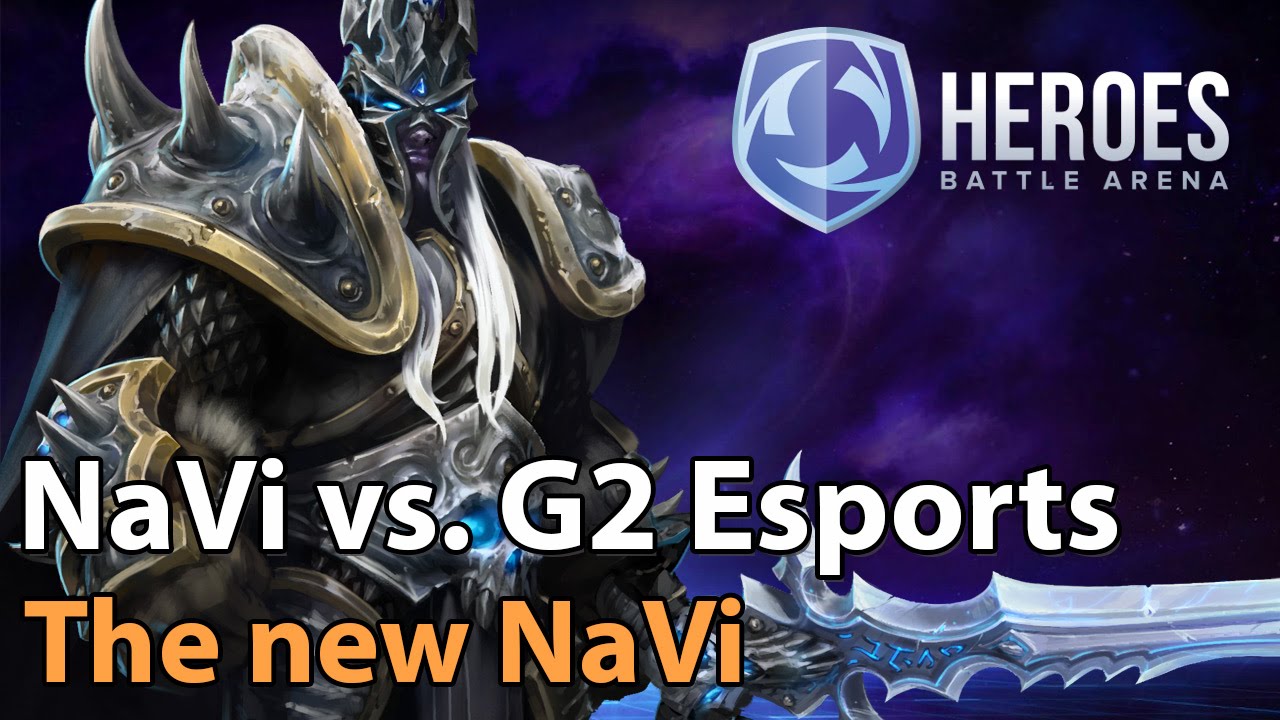 ► Heroes of the Storm Pro Gameplay: NaVi vs. G2 Esports - Heroes Battle Arena
